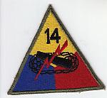 14th Armor Div ce ns $5.00