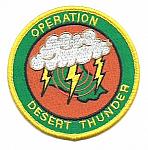 Army Operation Desert Thunder 1998 me ns $4.50