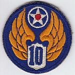 10th Army Air Corps ce ns $8.00