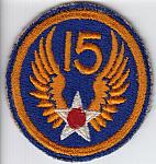 WW2- 15th Air Corps  ce ns $6.50