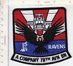 78th Avn Bn A Co RAVENS ce ns $5.00