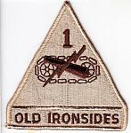 1st Armor Division me ns DBU $5.00