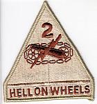 2nd Armor Division DBU me ns $5.00