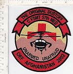 57th Medical C FSMT OEF Afghanistan 2002 ce ns $6.00