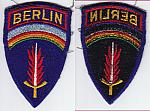 U.S. Army Europe Berlin spc me rfu ™ black back $5.00