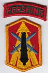 214th Field Artillery Bde+PERSHING tab me ns $5.20