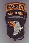 101st Infantry Div +abn+ranger tabs me rfu  4.99