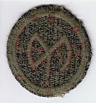 27th Infantry Div Reverse of previous patch