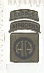 82nd Infantry Div me ns sub+AIRBORNE+SAPPER  SOLD