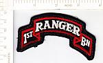 1st Ranger Bn scroll me rfu $2.50