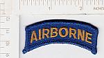 Army Airborne tab TEAL me,ns, $10.00