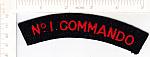 Army British or Canadian No 1 Commando ce ns $5.00