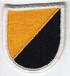 Ranger beret flash & wings oval