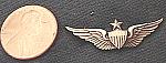 U.S. Army  Senior Aviation miniature wings socb $5.00