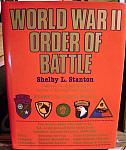 World War II Order of Battle by Shelby Stanton hc dj 1984-$200.00