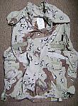 Desert Storm Early patt.FLAK JACKET cover E-073 S-M $20.00