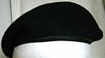 Black beret RANGER, unlined new size 7 $18.00