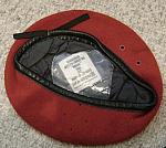 Red beret West GERMAN 1991 size 57 new $20.00