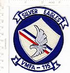VMFA-115 SILVER EAGLES (blue) ce ns $3.00