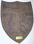 18th Military Intelligence Bn wood plaque $45.00