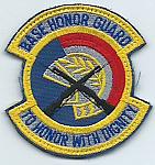 USAF Base Honor Guard ns on velcro $4.50