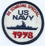 USN "Be Someone Special" U.S. Navy 1978 me ns $2.00