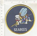 Seabees emblem 4 inch ce ns $5.99