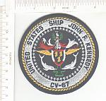 USS John F. Kennedy CV 67 ce ns $3.00