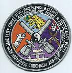 USN USS Coronado AGF-II Fadin Renegade Elite Force me ns $6.00