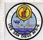 USS San Diego AFS-6 (200th Anniversary) me ns $5.00