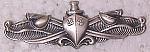 USN Surface Warfare badge reg size sob $7.25