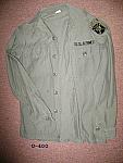 Army OD fatigue shirt circa 1969 SWC patch $ 12.00