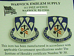 Army DUI crests 82nd ID 4th Bn STB  pair $6.75
