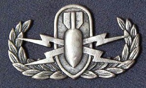 Explosive Ordinance Disposal full size socb $6.50