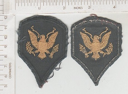 Army Pre-1955 Specialist pair ce rfu $6.00