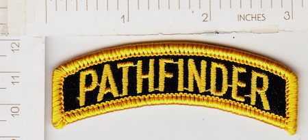 Army PATHFINDER tab me ns $3.25