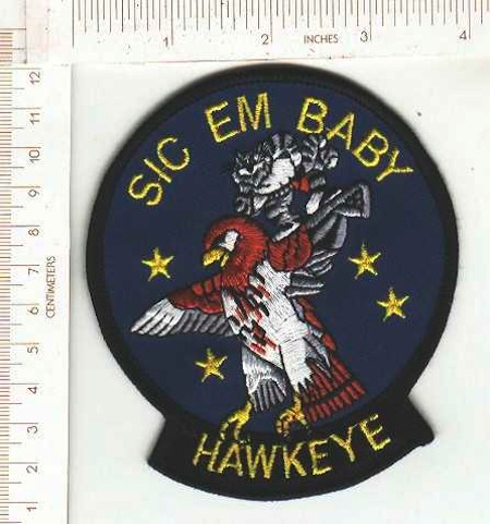 USN Sic Em Baby HAWKEYE me ns $3.00