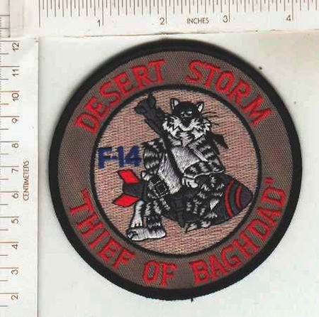 Desert Storm THIEF OF BAGDAD F-14 me ns $3.00